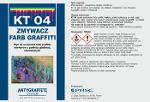 KT 04 - Zmywacz farb graffiti