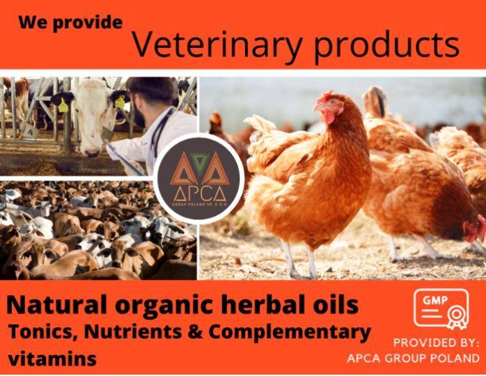 We provide and export veterinary products
