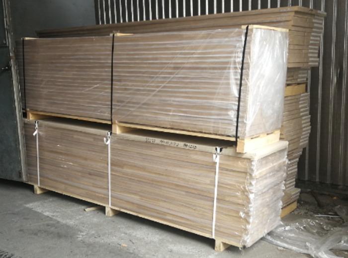 Massivholzplatten, Solid wood panel - oak