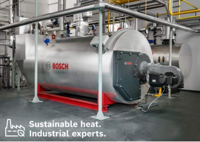 Bosch Industrial Boilers at the Drinktec trade fair, Munich