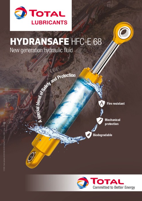  HYDRANSAFE HFC-E : New generation hydraulic fluid