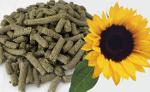 Granulated and non-granulated sunflower meal