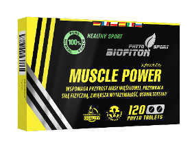 Biofiton Muscle Power - 100% Naturalny Suplement Ziołowy