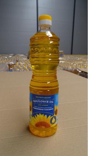 Oferta Olej słonecznikowy nierafinowany w butelkach 1L