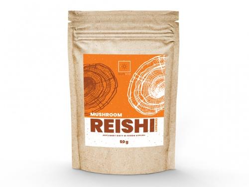 Reishi, grzybek, grzyby reishi 10:1 50 g