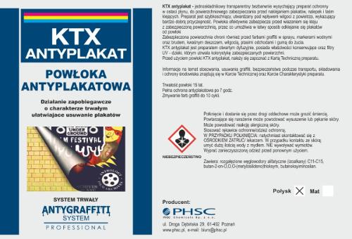 KTX - Powłoka Antyplakatowa