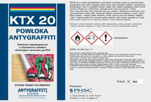 KTX 20 Powłoka Antygraffiti